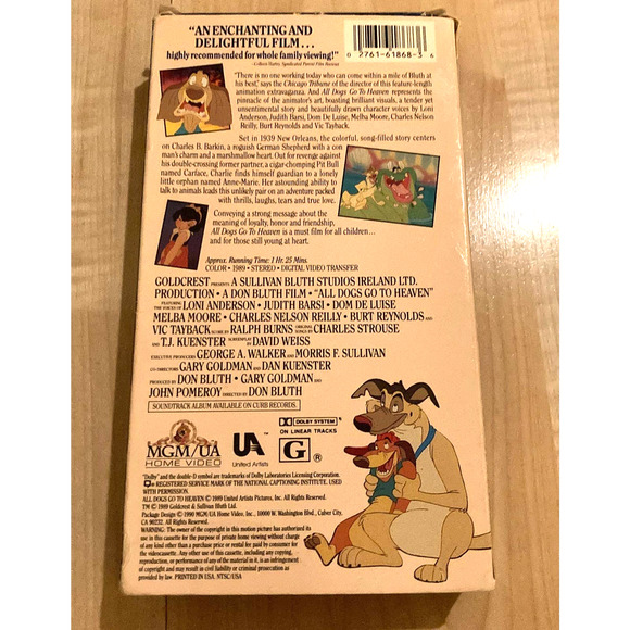 LOT OF FOUR VHS Kids Animated Movies - Picture 4 of 10